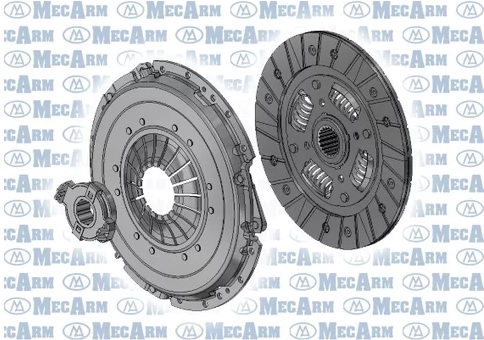 Комплект сцепления с выжимным подшипником VOLVO 240 Mecarm MK9192