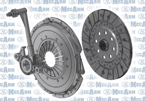 Комплект сцепления с выжимным подшипником MERCEDES SLK Mecarm MK9666