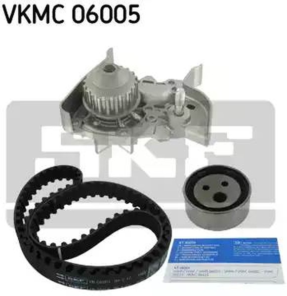 Комплект ремня ГРМ с водяным насосом RENAULT Megane SKF VKMC 06005