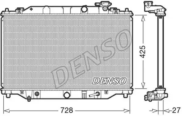 Радиатор охлаждения MAZDA CX-5 Denso DRM44041