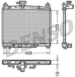 Радиатор охлаждения TOYOTA Yaris Denso DRM50002