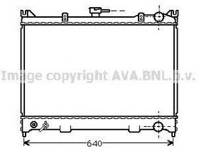 Радиатор охлаждения Nissan Laurel AVA DN 2057