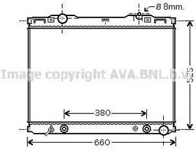 Радиатор охлаждения KIA Sorento AVA KAA2139