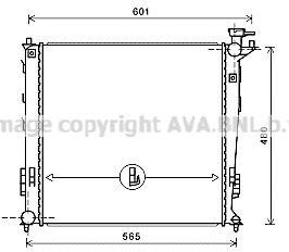 Радиатор охлаждения HYUNDAI ix35 AVA KAA2239