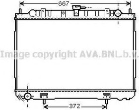 Радиатор охлаждения NISSAN X-Trail AVA DN 2241