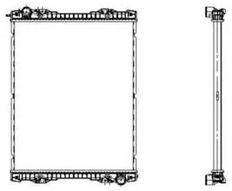 Радиатор охлаждения Nrf 509743