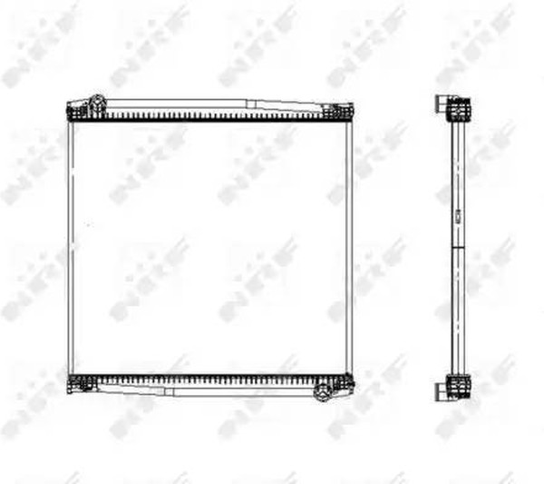 Радиатор охлаждения Nrf 509587