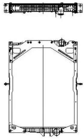Радиатор охлаждения Nrf 509701