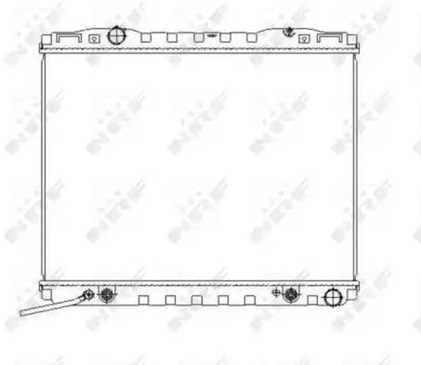 Радиатор охлаждения KIA Sorento Nrf 53366