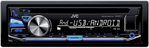 Автомагнитола JVC KD-R571, CD, USB, 1DIN, 4x50Вт