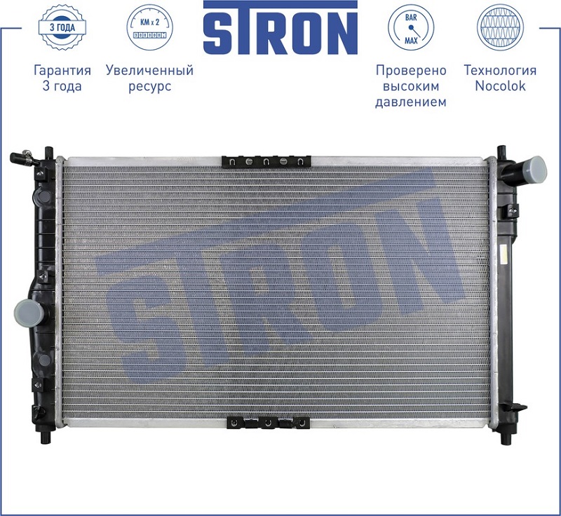 Радиатор охлаждения DAEWOO Lanos STRON STR0277