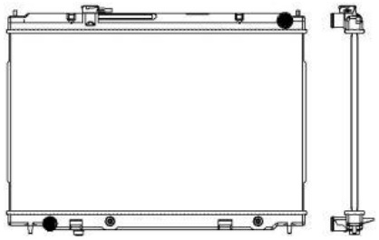 Радиатор охлаждения INFINITI M Sakura 3251-1015