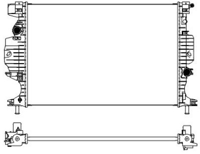 Радиатор охлаждения FORD Mondeo Sakura 3161-8517