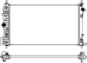 Радиатор охлаждения ВАЗ Largus Sakura 3631-1002