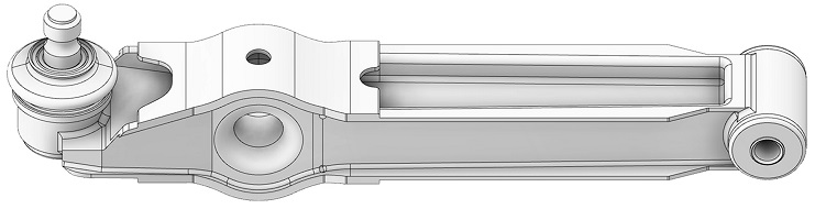 Рычаг подвески CTR CQ0472R