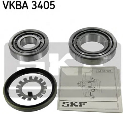 Комплект подшипника ступицы колеса MERCEDES 100 SKF VKBA 3405