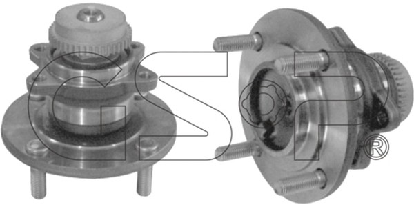 Ступица колеса MITSUBISHI GALANT GSP 9400088