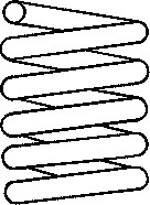 Пружина подвески SACHS 991 101