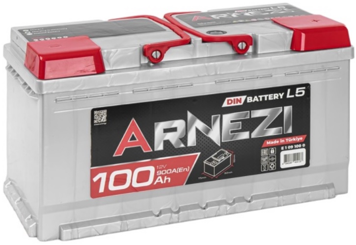 Аккумулятор ARNEZI E1091000 DIN SMF 100 А/ч обратный R+ 353x175x190 L5 EN 900 А