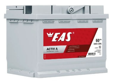 Аккумулятор EAS LB2 060 054 013 DIN 60 А/ч Обратная 242x175x175 EN540 А