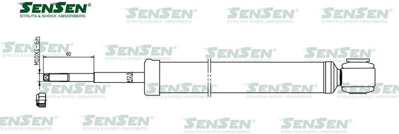 Амортизатор задний Sensen 3212-0393 BMW 3