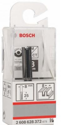 Bosch 2608628372 Фреза пазовая Std S8/D8/L25,4