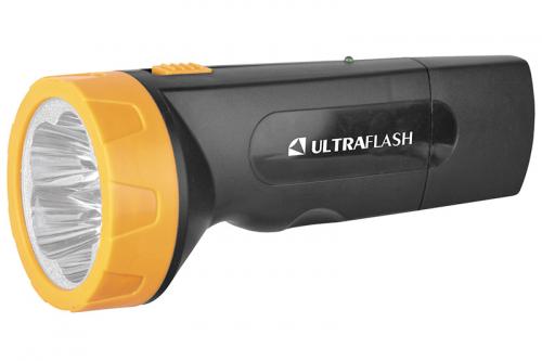 Фонарь Ultraflash LED3827 черный/желтый